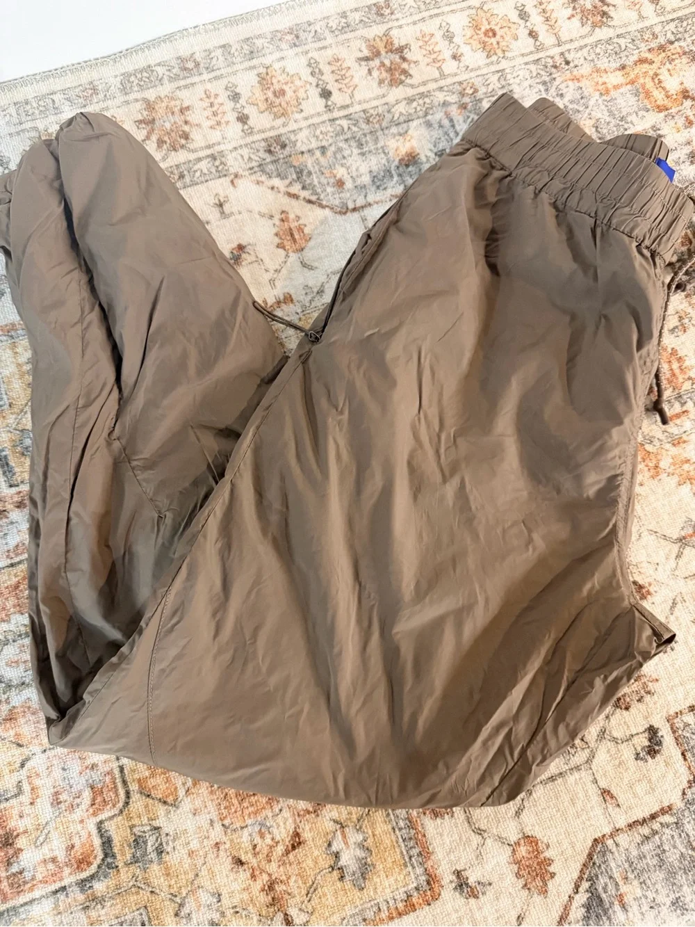 a. r. c. nylon joggers gray